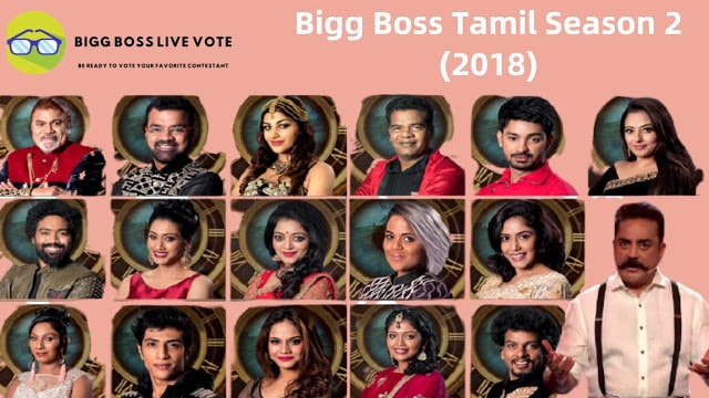 Bigg boss tamil season 2 contestants